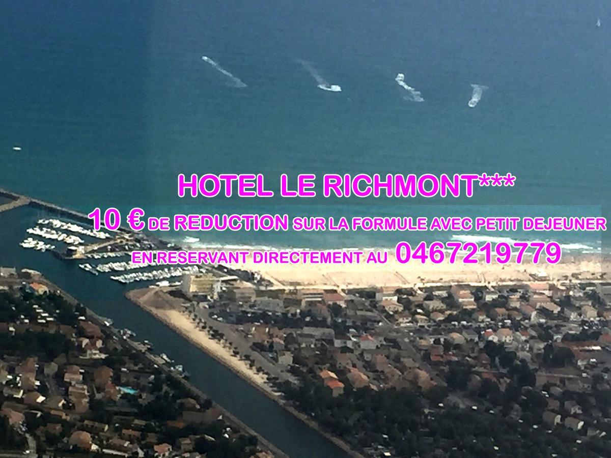 Hotel Le Richmont Marseillan  Exterior photo